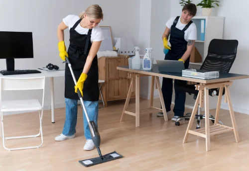 Nettoyage de bureau professionnel à la Trinité-Surzur